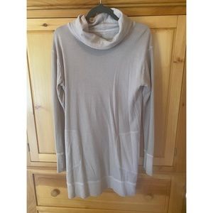 Athleta Turtleneck Eco Wash Dress, S
